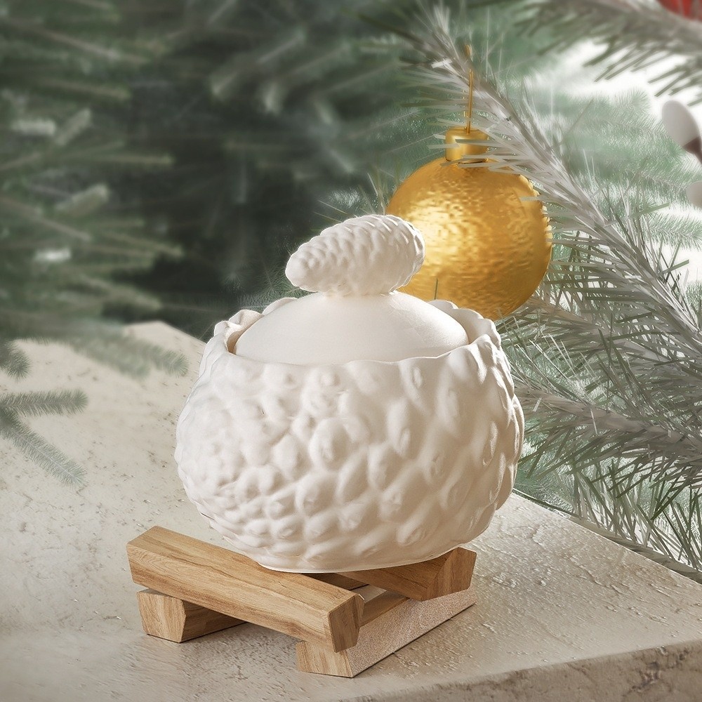 Candle Making Jars With Lids - Silicone Santa Claus Storage Jar Mold