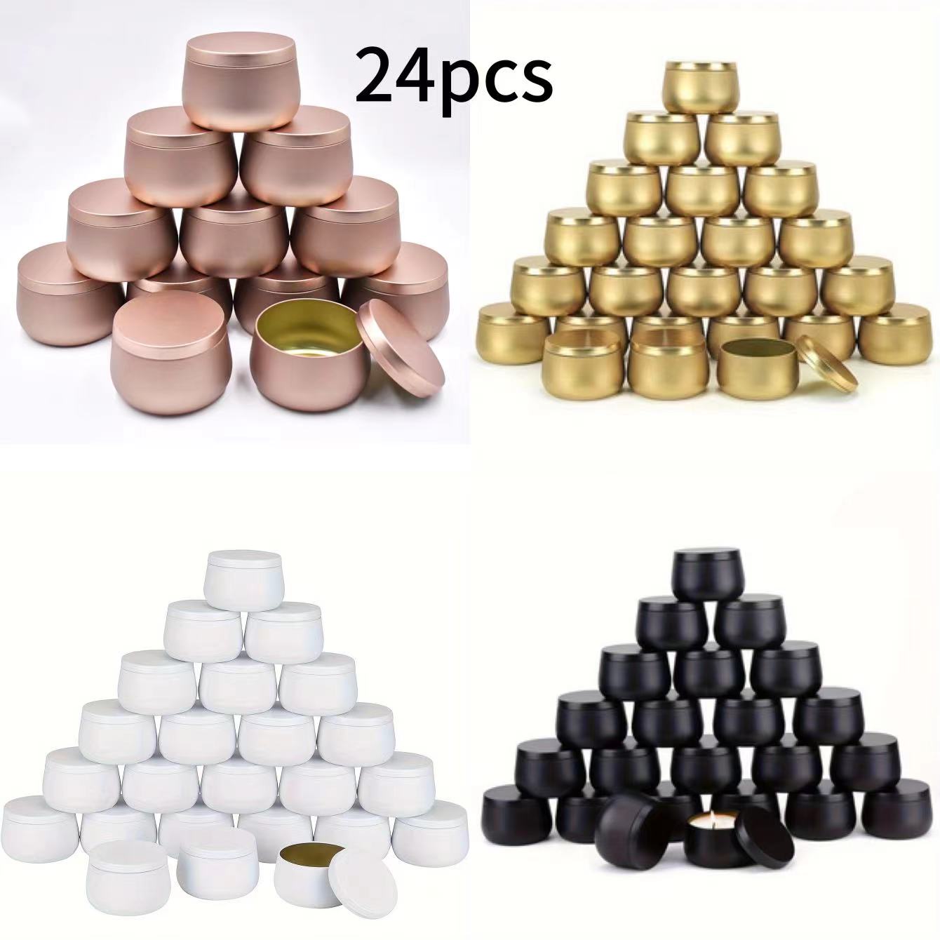 Candle Making Jars With Lids - Multi-Purpose Tins