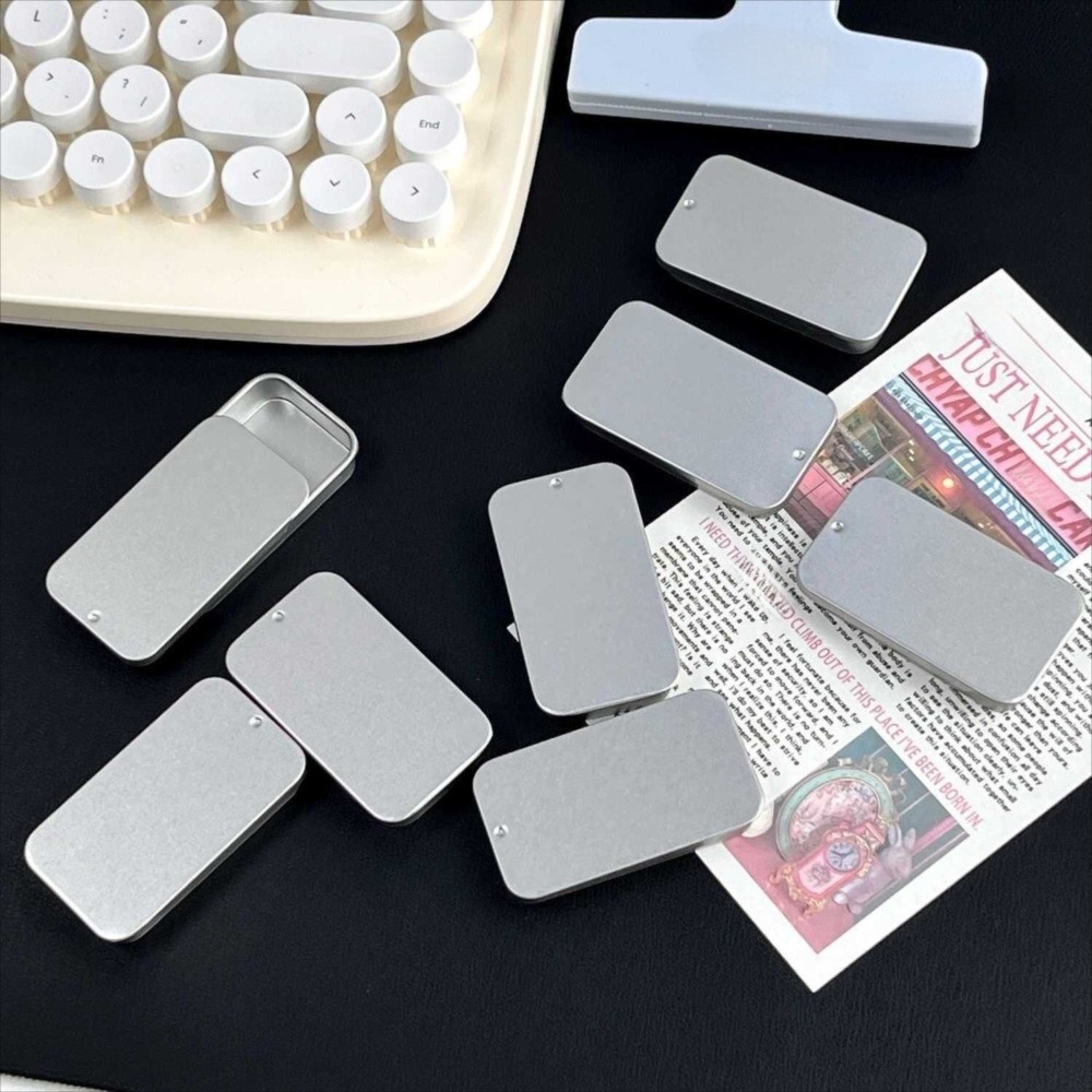 Tin Container Lid - Multi Size Sliding Lid Tin Box