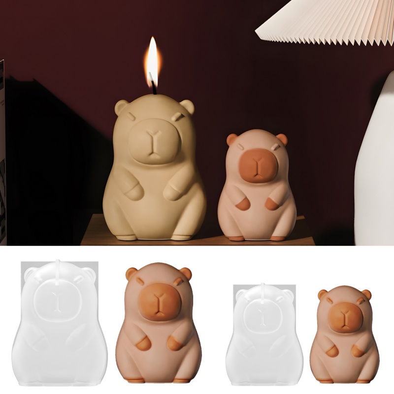 Capybara Pudding Baking Silico - Candle Making Tutorial review and price