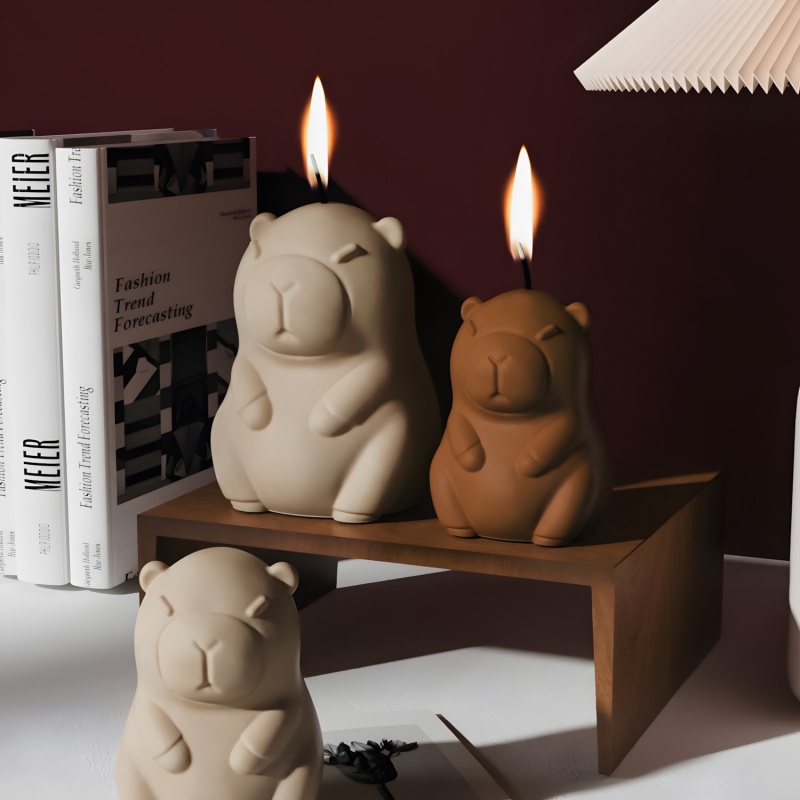 Capybara Pudding Baking Silico - Candle Making Tutorial review and price