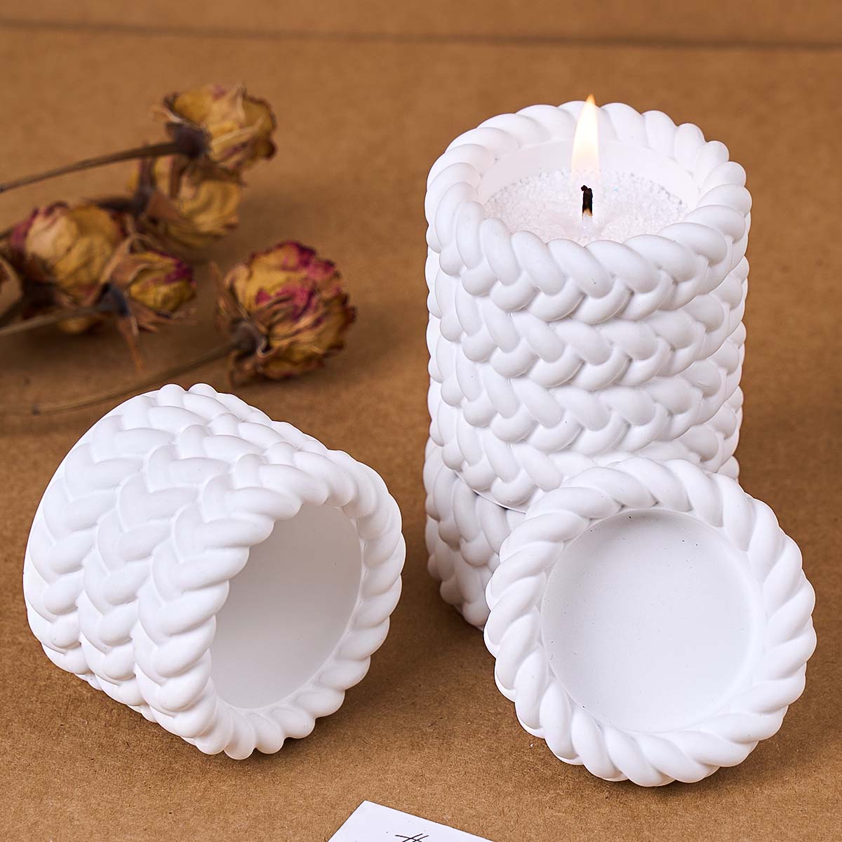 1/2/3/4 Floors Hemp Rope Candl - Candle Making Jug review and price