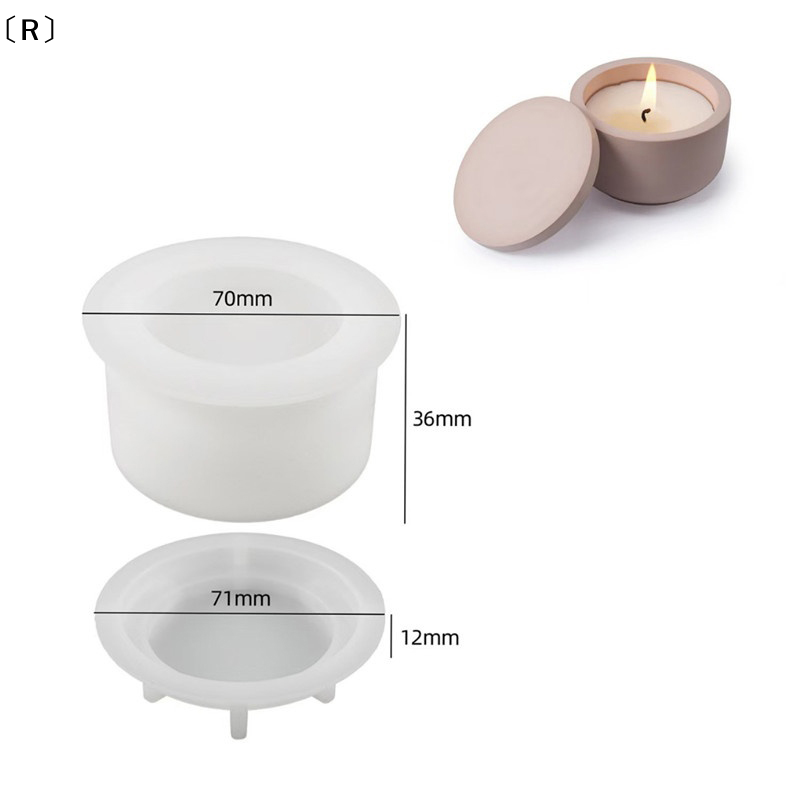 〔R〕1set DIY Candle Jar Silicon - Candle Making Jars With Lids review and price
