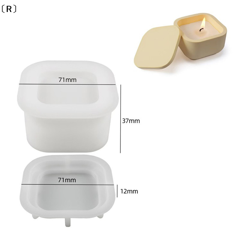 〔R〕1set DIY Candle Jar Silicon - Candle Making Jars With Lids review and price