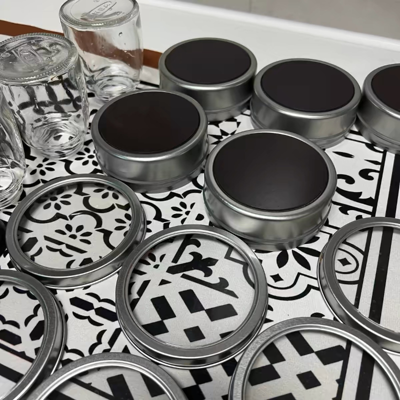 Magnetic Spice Tins with Clear - Tin Container Lid review and price