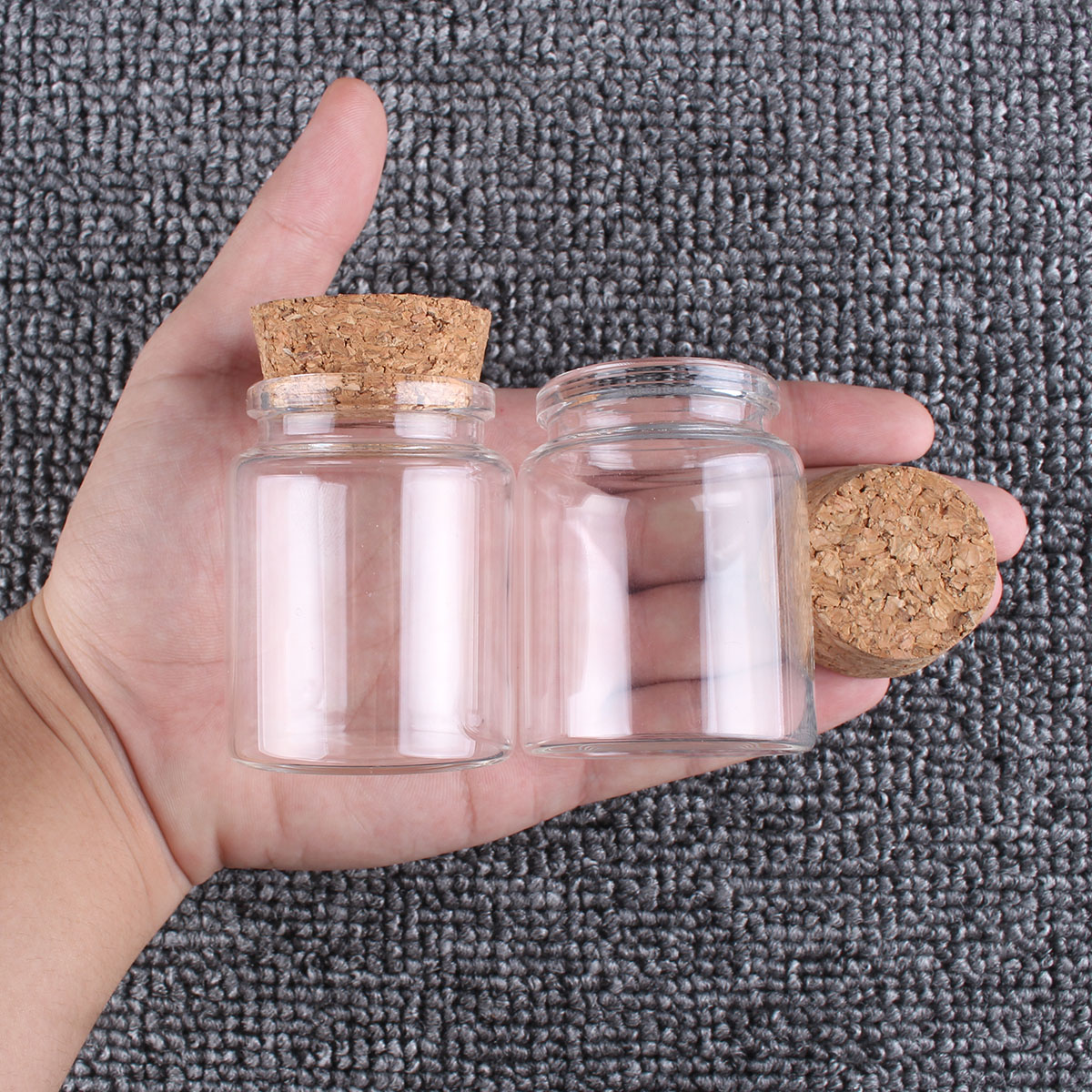 2pcs/lot 50ml 60ml 80ml 100ml  - Candle Making Jars With Lids review and price