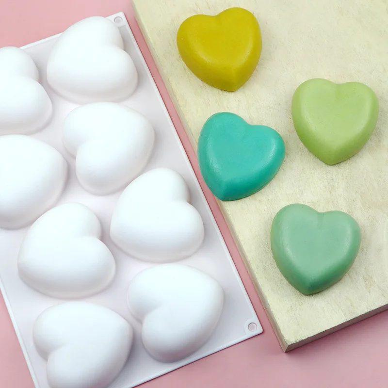 Love Heart Silicone Soap Mold  - Candle Making Kits review and price
