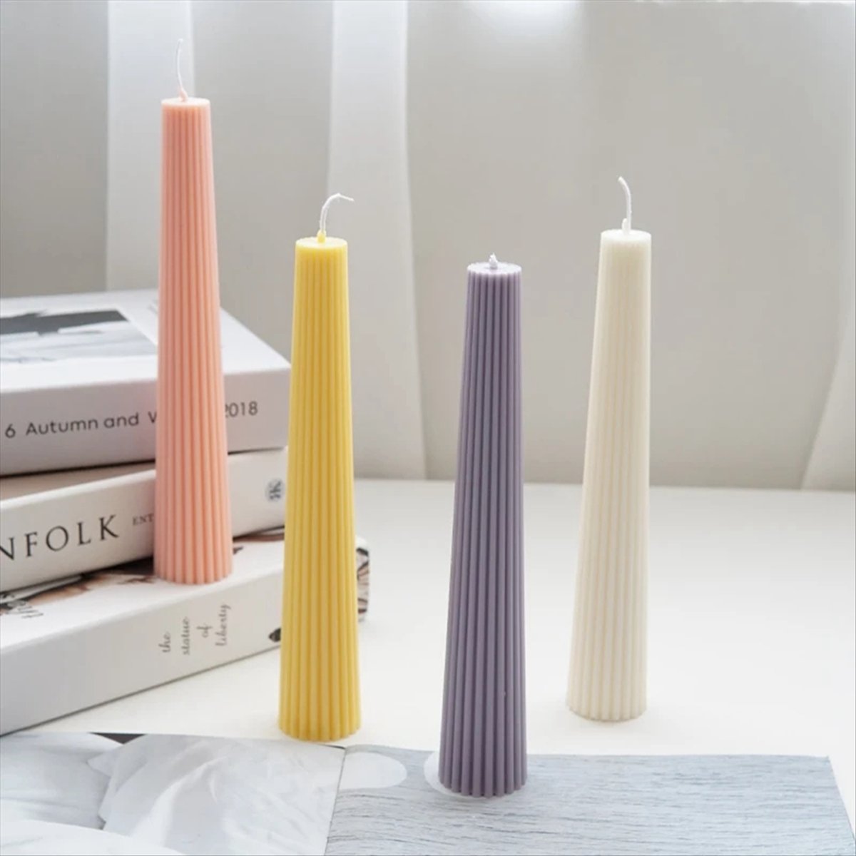 *ABAB Striped Long Pole Column - Candle Making Kits review and price