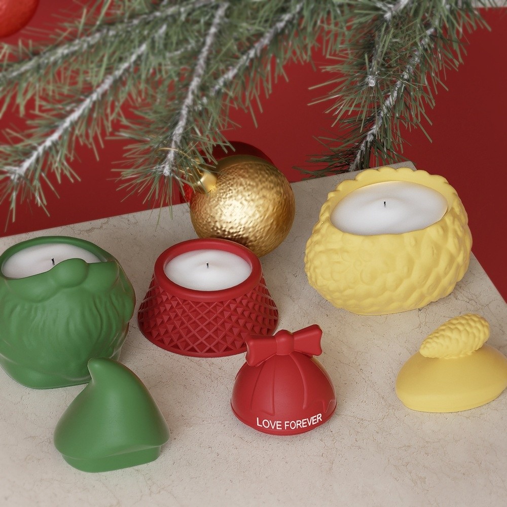 Silicone Santa Claus Storage J - Candle Making Jars With Lids review and price