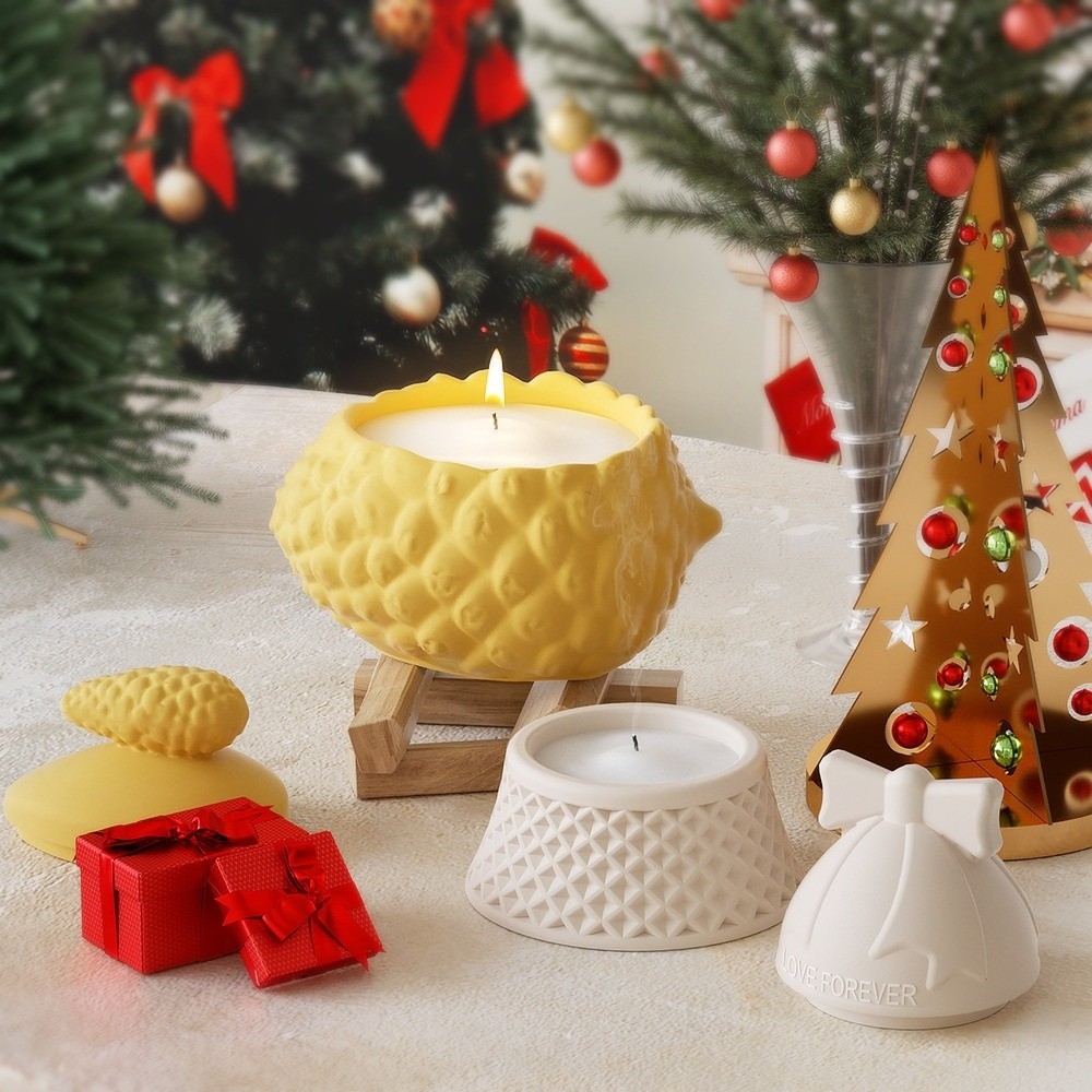 Silicone Santa Claus Storage J - Candle Making Jars With Lids review and price