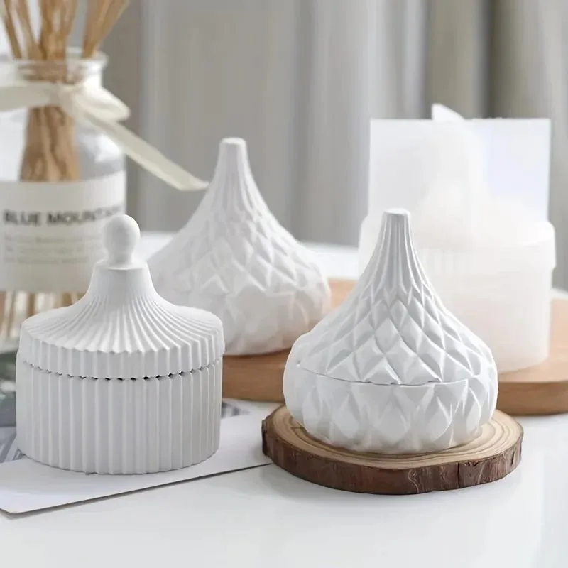 2pcs silicone candle jar mold  - Candle Making Jars With Lids review and price