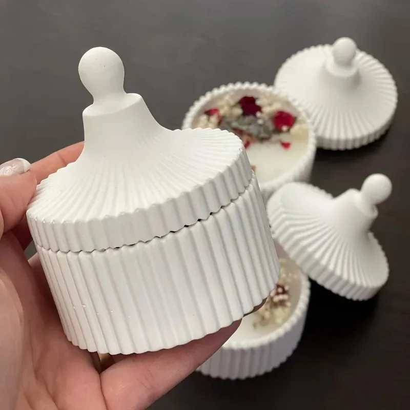 2pcs silicone candle jar mold  - Candle Making Jars With Lids review and price