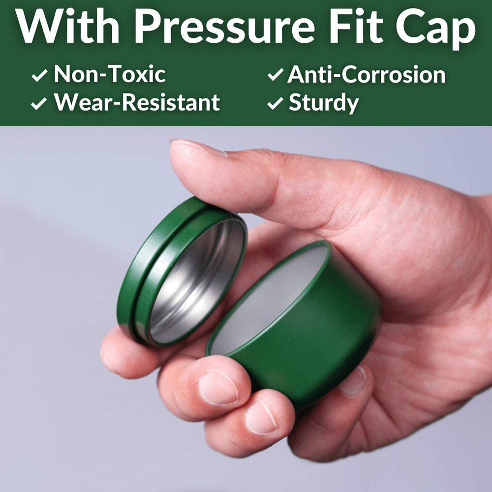 Tea Can with Airtight Lids Tin - Tin Container Lid review and price