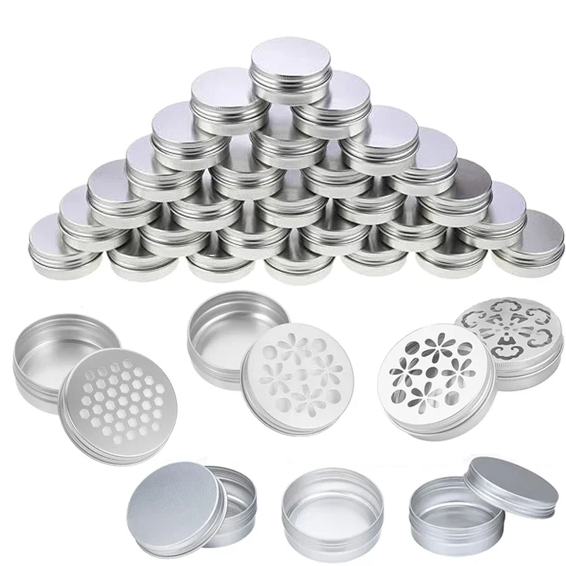 10Pcs Empty 5g-60g Round Alumi - Tin Container Lid review and price