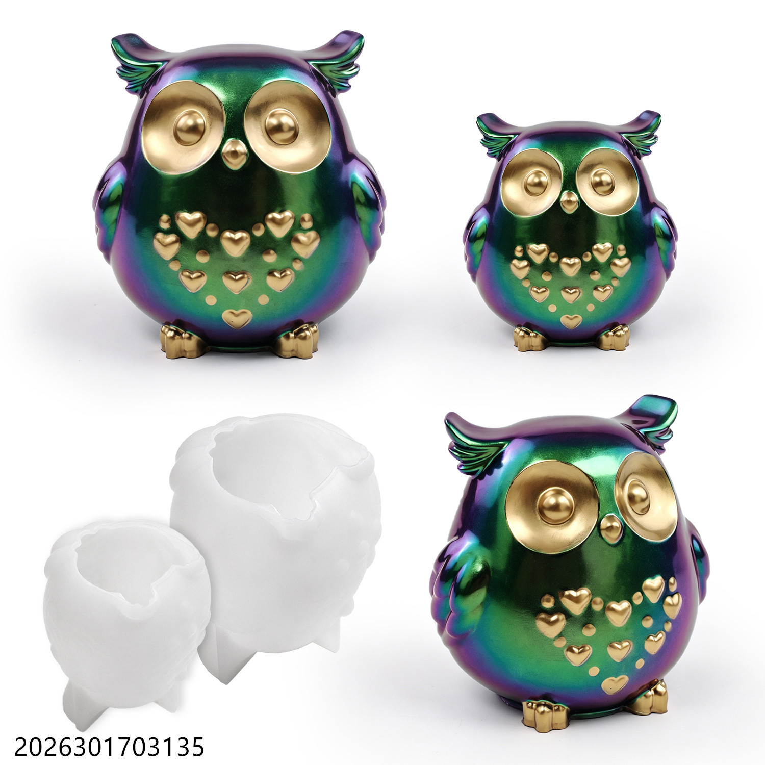Owl Silicone Mold 3D Bird Shap - Candle Making Tutorial review and price