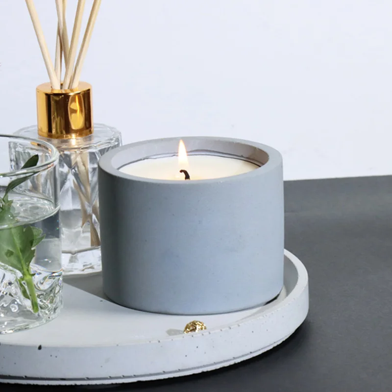 3 Sizes Round Cement Concrete  - Candle Making Jug review and price