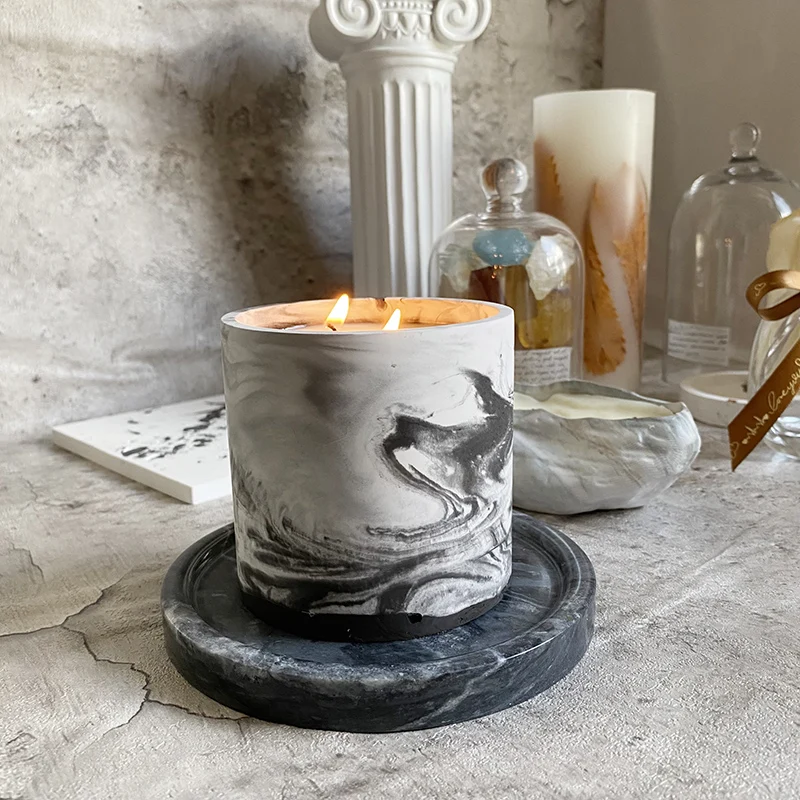 3 Sizes Round Cement Concrete  - Candle Making Jug review and price